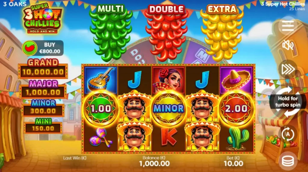 3 Hot Chillies Slot