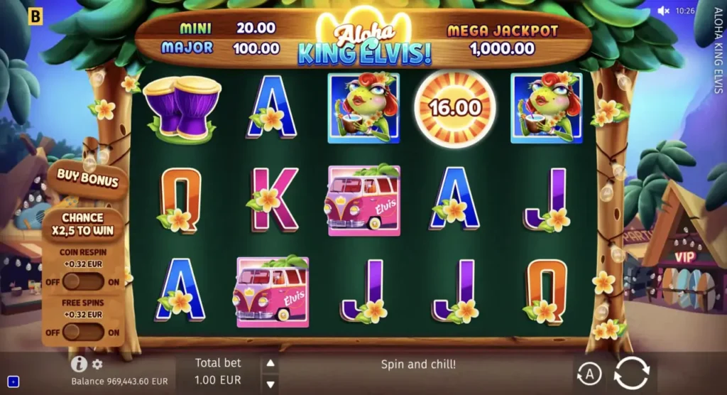 Aloha King Elvis Slot