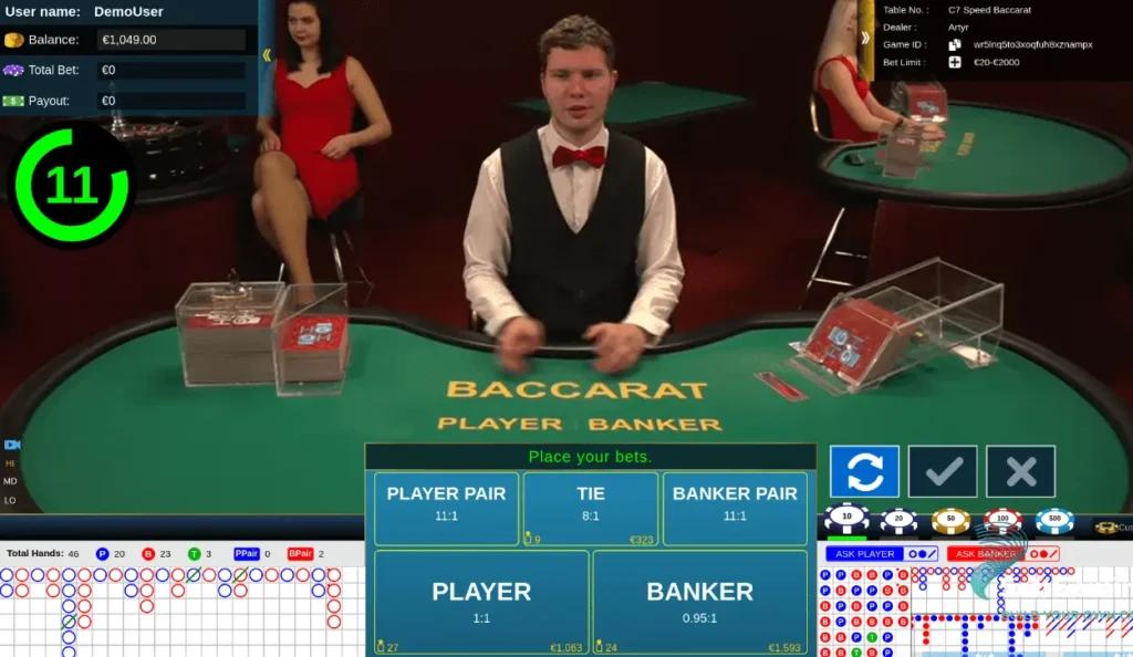 Flatterhall Baccarat