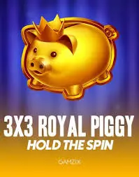 3×5 Royal Piggy